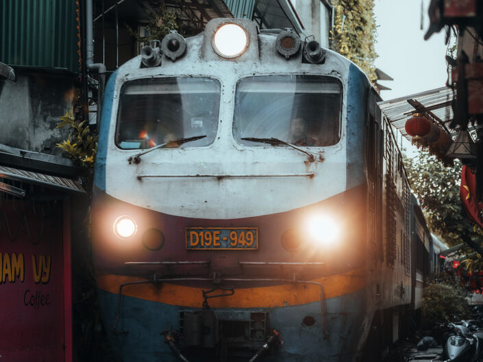 Train street - Hanoi - Vietnam